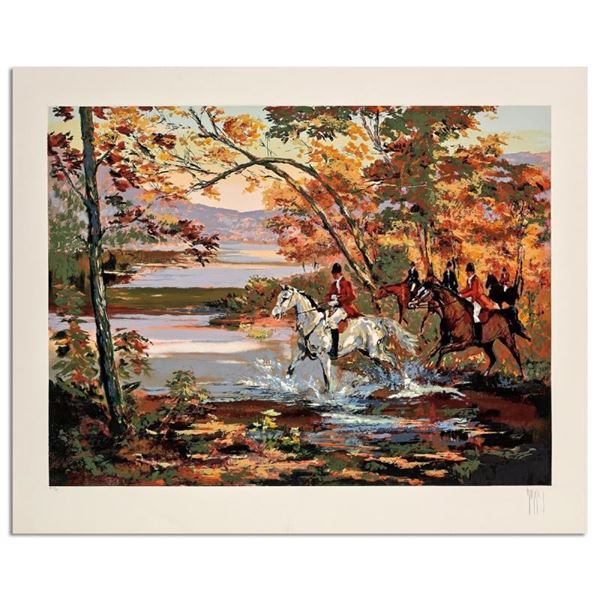 Hunt Crossing by Mark King (1931-2014)