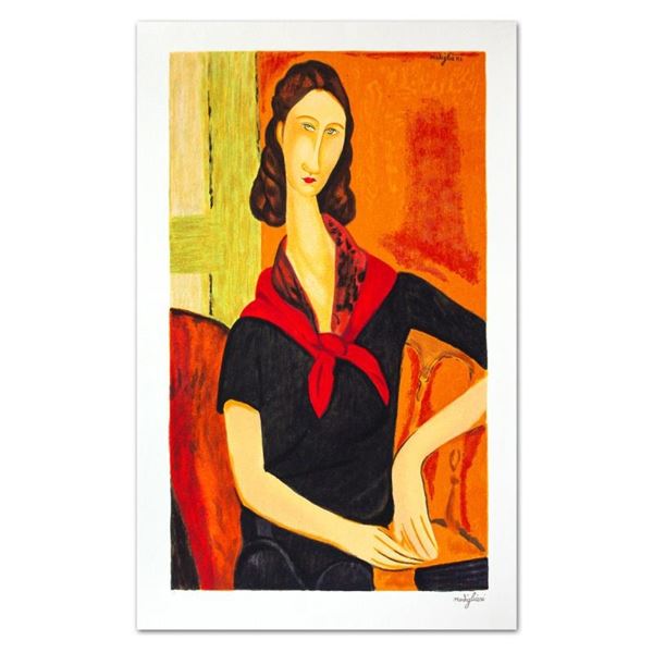 Jeanne Hebuterne by Modigliani (1884-1920)
