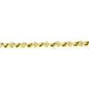 Image 7 : David Yurman 18K Gold 6.5" Wide Open Cable Link Chain Bracelet w/ Twisted Wire