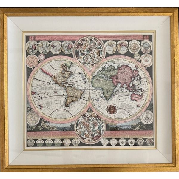 Old World Map of the World by unknown
