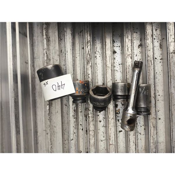 Lot - 440 Impact Sockets