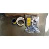Image 2 : LARGE BOX OF NEW ASSORTED PVC CONNECTORS, HOLLY ELBOWS AND POLY ADAPTERS
