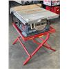 Image 2 : BOSCH 4000 10INCH TABLE SAW WITH STAND - WORKING
