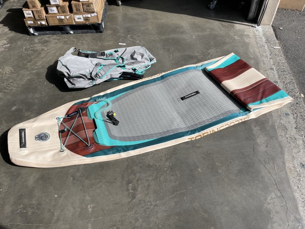 Tobin Inflatable Paddleboard TOBIN SPORTS PADDLE BOARD WITH BAG AND PADDLE