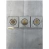 Image 2 : 3 SPECIAL CANADIAN $2 COINS 2014 'WAIT FOR ME DADDY' 2018 ARMSTICE AND 2021 DISCOVERY OF INSULIN