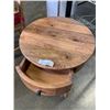 Image 2 : ROUND 1 DRAWER END TABLE