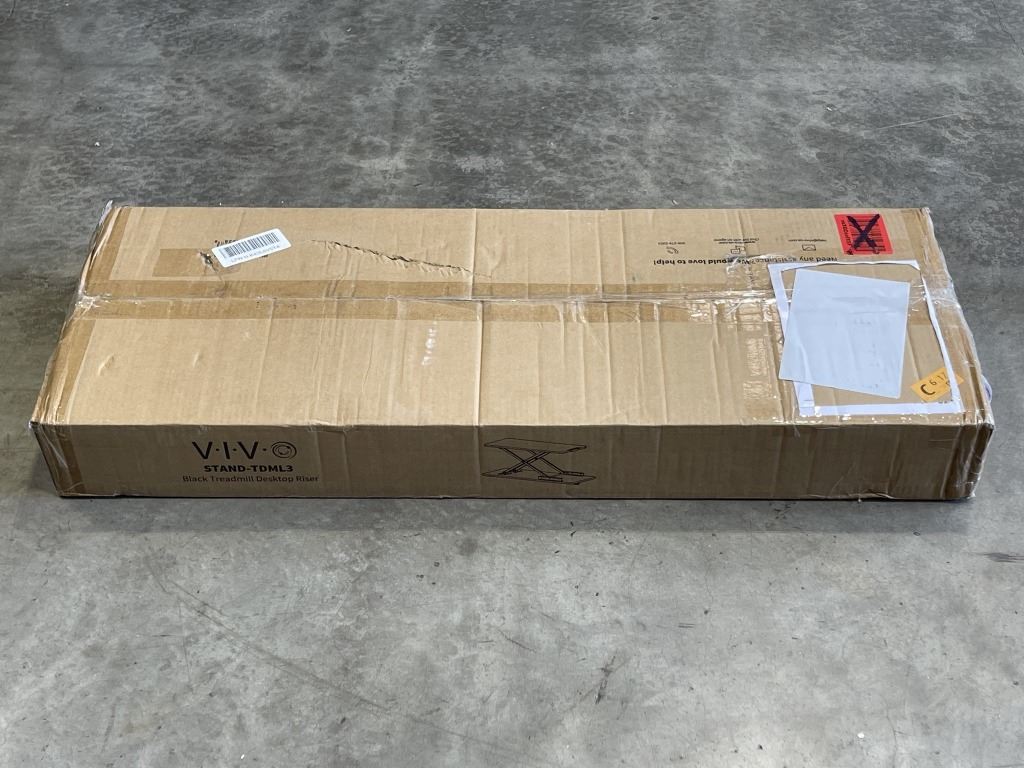 Treadmill Riser VIVO BLACK TREADMILL DESKTOP RISER