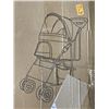 Image 2 : VIVO BLACK 4 WHEEL PET STROLLER