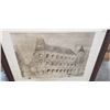 Image 3 : ANTIQUE FRAMED BLACK AND WHITE WATERCOLOR, 'THE HIBERNIAN BANK LIMITED DUBLIN" 33X28 INCH