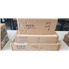 Image 1 : VIVO DUAL VERTICAL MONITOR EXTRA TALL DESK MOUNT, SINGLE MONITOR DESK STAND, AND VIVO UNDER DESK KEY