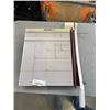 Image 2 : PROJECT A SCOPE FOR ARTIST AND BOSTON PAPER CUTTER