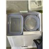 Image 2 : SET OF GLASS STORAGE JARS,  GLASS LOCK CONTAINERS, NEW CUTTING BOARD AND MANDOLIN SLICER
