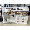 Image 1 : HAMILTON BEACH 2 SLICE MODERN CHROME TOASTER - TESTED WORKING