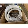 Image 2 : TWO NEW 10-FT SPA HOSES WITH 10-FT VINYL HOSE AND 10-FT HIGH PRESSURE BRAIDED TUBE