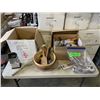 Image 1 : 2 BOXES OF KITCHEN COOKING AND SERVING UTENSILS - LOTS NEW