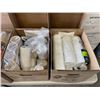 Image 2 : 3 BOXES OF NEW  PAPER PLATES, NAPKINS, COFFEE CUPS, AND LIDS
