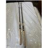 Image 2 : 2  8'6" TWO PIECE SPINNING FISHING RODS RETAIL $89