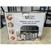 Image 2 : ULTIMA COSA 8.5QT DIGITAL DUAL ZONE AIR FRYER - TESTED WORKING, RETAIL $299