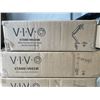 Image 2 : 2 VIVO SINGLE MONITOR DESK MOUNTS, VIVO MECHANICAL ARM SINGLE MONITOR DESK MOUNT, AND VIVO DUAL MONI
