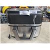 Image 1 : AS NEW BELLAPRO FLEX DUAL AIR FRYER - TESTED WORKING, RETAIL $349