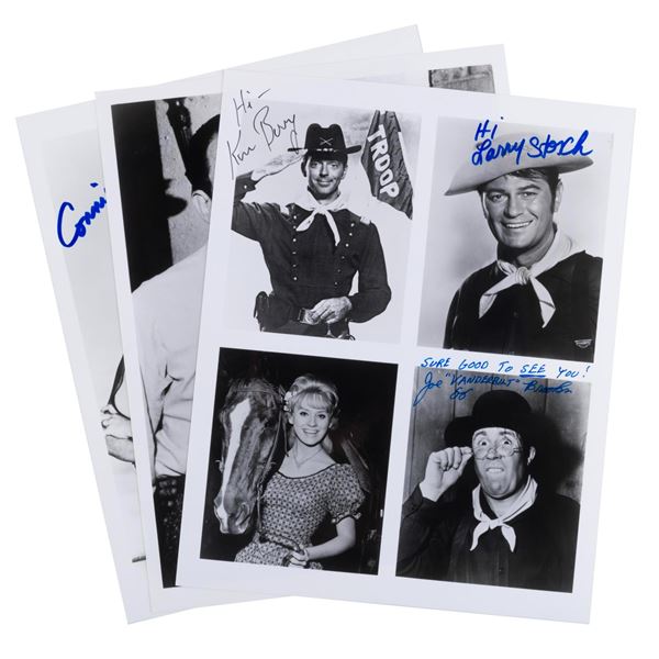 Three Multi-Signed Classic Television Show Publicity Photos.