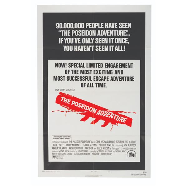 A "The Poseidon Adventure” Re-Release One-Sheet.