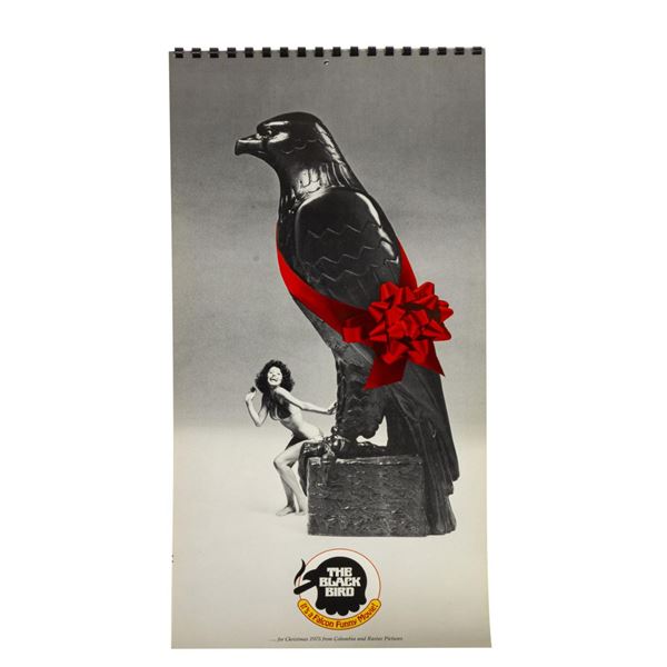A "The Black Bird" Promotional Calendar.