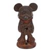 Image 2 : A Mickey Cast Iron Flag Holder Figurine.