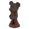 Image 4 : A Mickey Cast Iron Flag Holder Figurine.