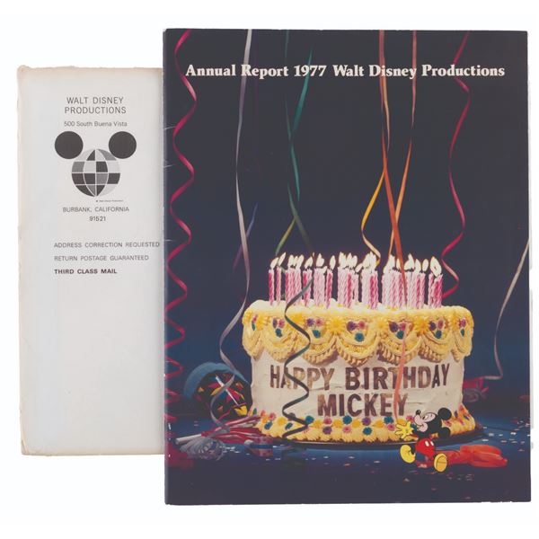 A Walt Disney Productions 1977 Annual Report.