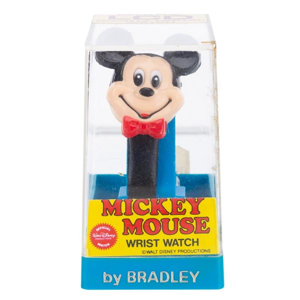 A Flip-Up Mickey Mouse Wristwatch.