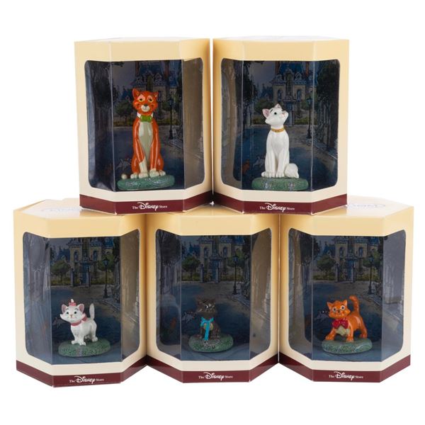 A Collection of  The Aristocats” Tiny Kingdom Figurines.
