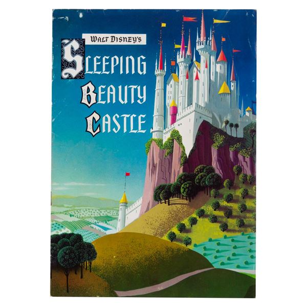 A Walt Disney's Sleeping Beauty Castle Souvenir Booklet.