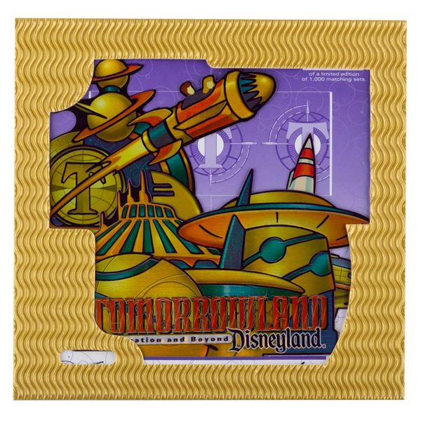 A Set of New Tomorrowland Commemorative Main Gate Tickets.