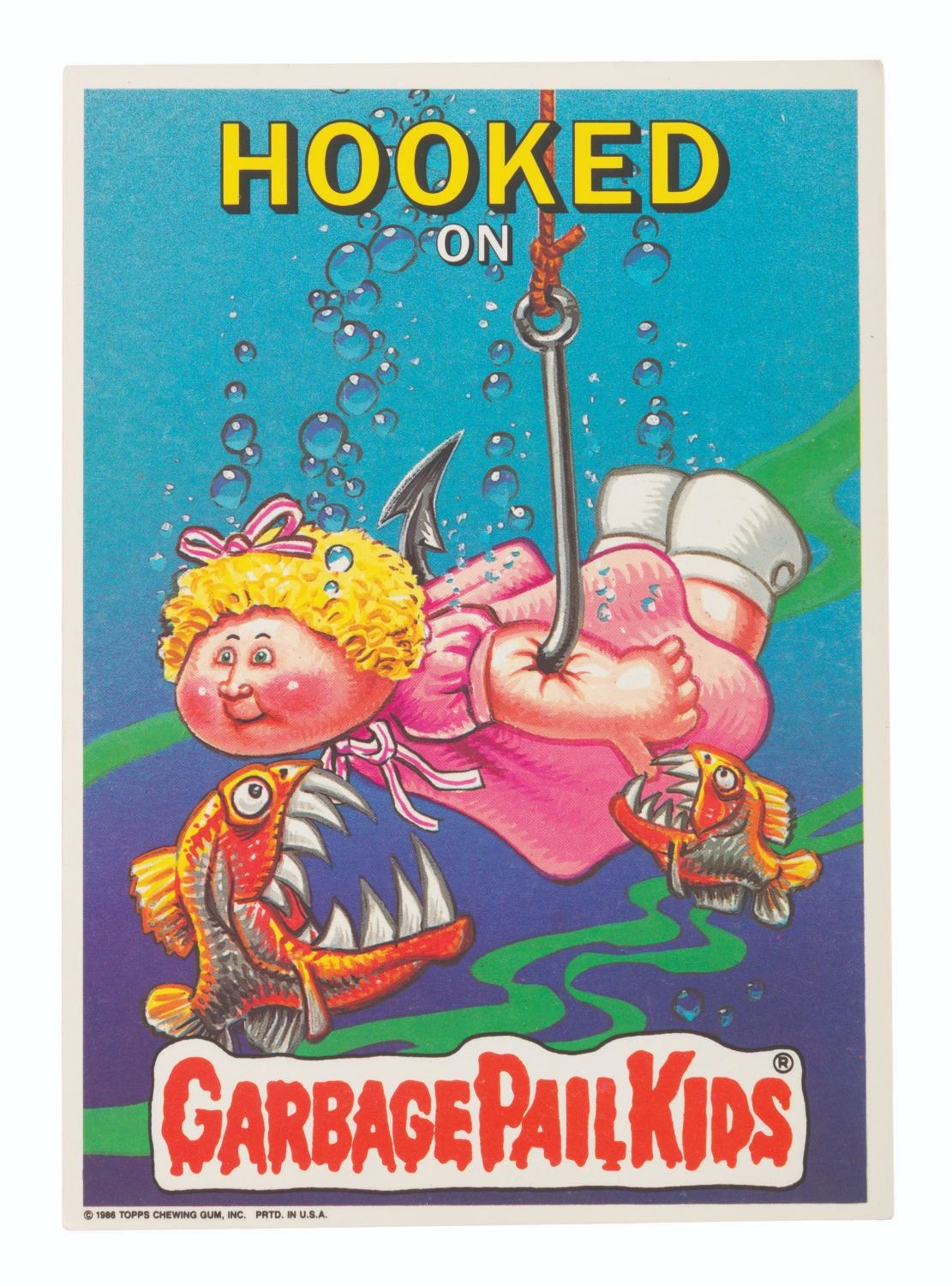 Garbage Pail Sticker Round A Collection of Garbage Pail Kids Giant Stickers.