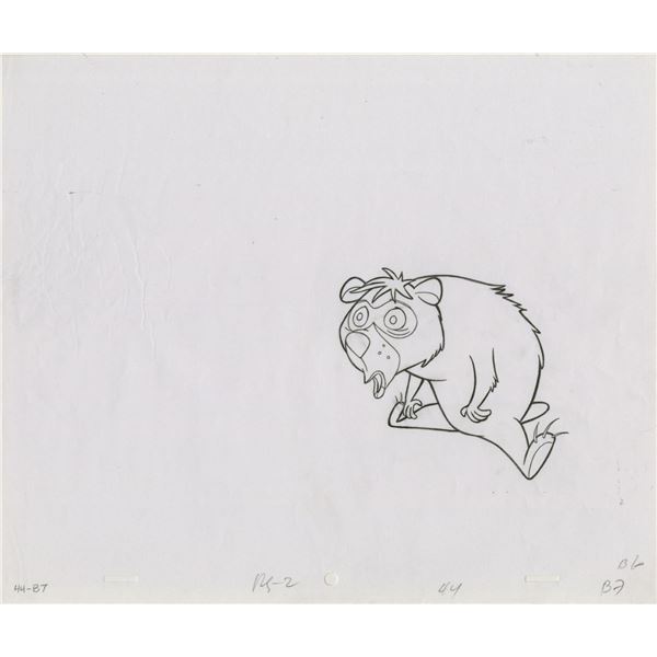 A "Boo Boo Runs Wild” Production Drawing.