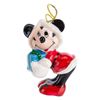 Image 2 : A Pair of Santa Mickey and Minnie Ornaments.
