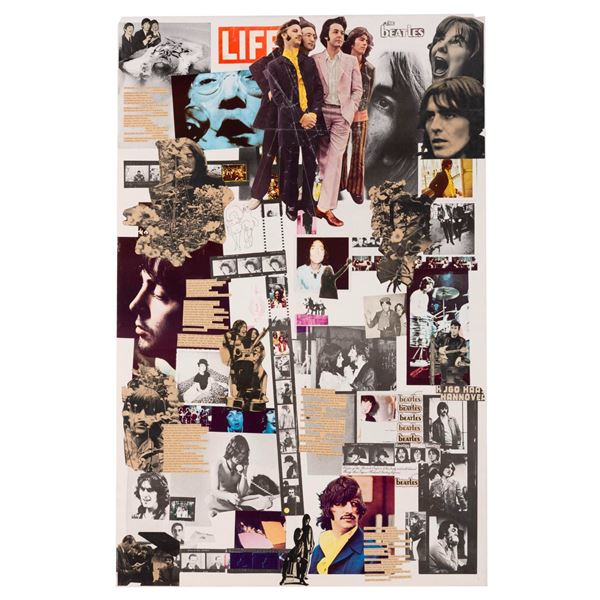 A Fan-Made Beatles White Album Collage.