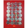 Image 1 : Lot Of VTG Canadian Nickel Silver Dollars