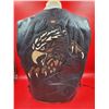 Image 1 : Leather Vest w/ Eagle Design