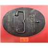 Image 2 : Borden Solid Brass Hunting Scene Belt Buckle