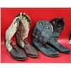 Image 1 : 2 Pairs of Cowboy Boots