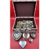 Image 1 : Assorted Costume Jewelry & Trinket Boxes