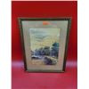 Image 1 : Framed Original Water Color Painting