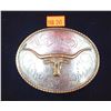Image 1 : Steer Silversmiths Comstock Silver Belt Buckle