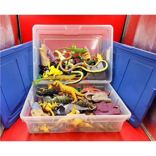 Lot Of Dinosaurs & Animal Toys