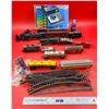 Image 1 : Model Train Lot w/ Assorted Trains, Track, & MRC Model Train Control