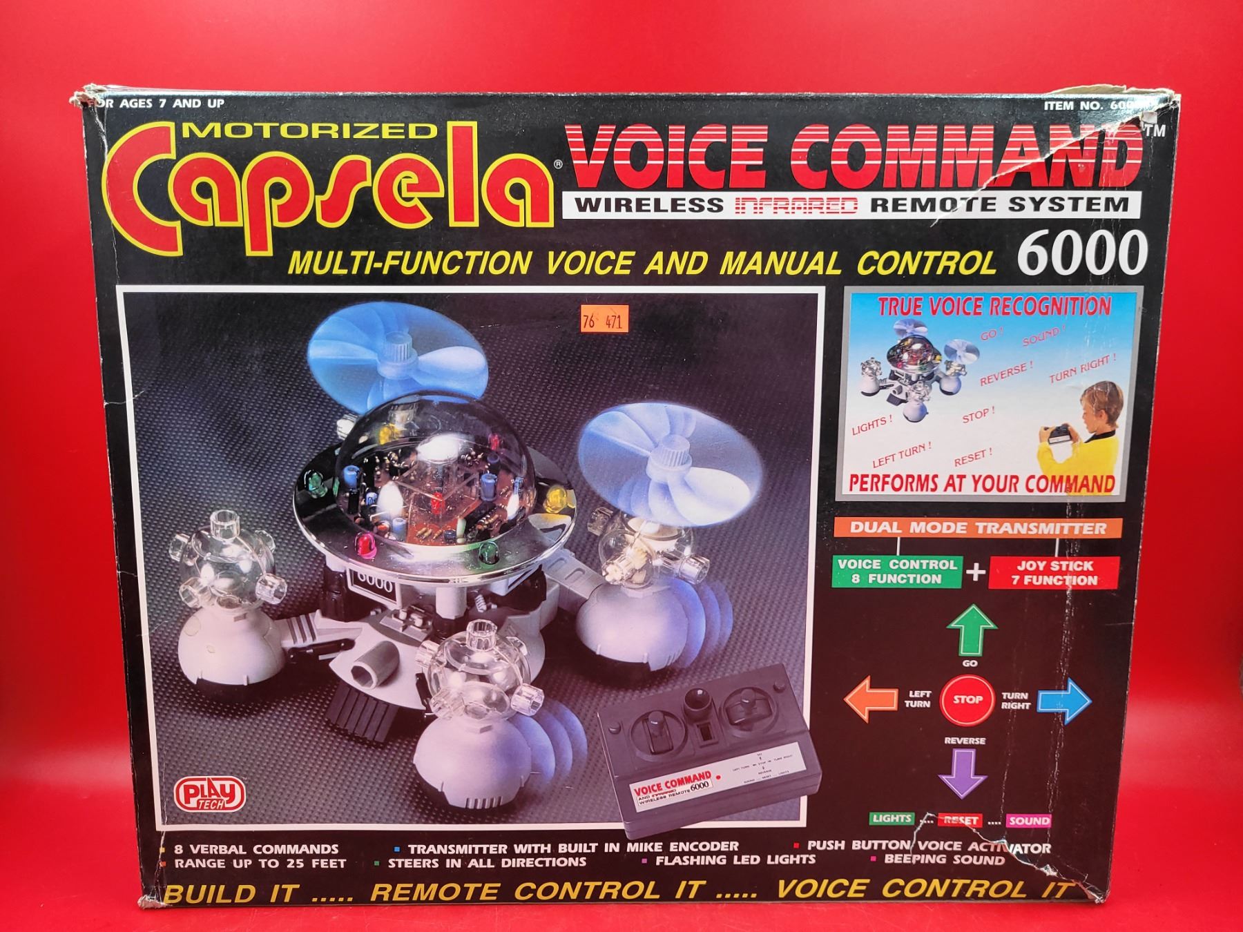 Capsela Game Control Motorized Capsela Voice & Manual Control Infrared Remote System