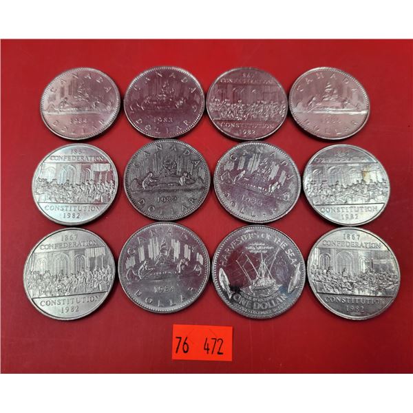 Lot of Assorted Canadian Dollar Coins