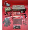 Image 1 : Miscellaneous Lot w/ Zen Rolling Machine, Chainmail Glove, Skeleton Keys, Trinket Box, & More